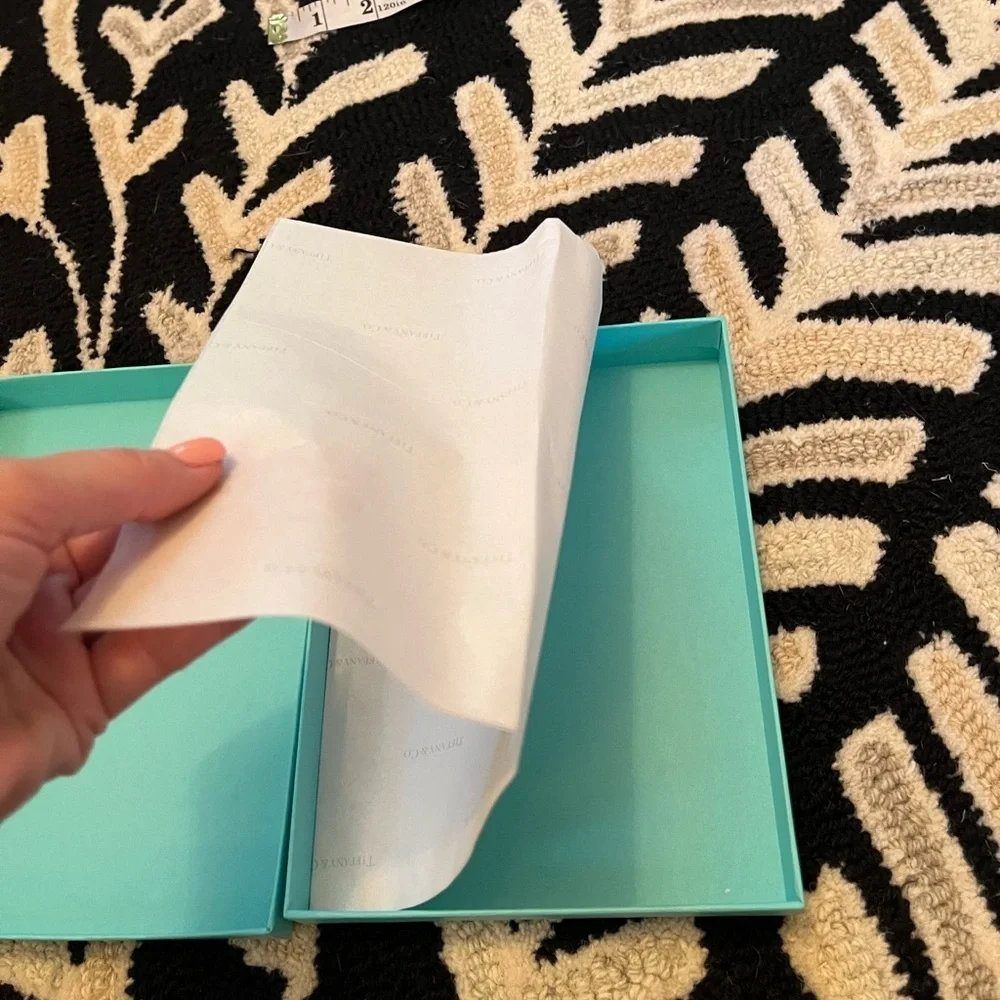 Tiffany Gift Box with Tissue Paper